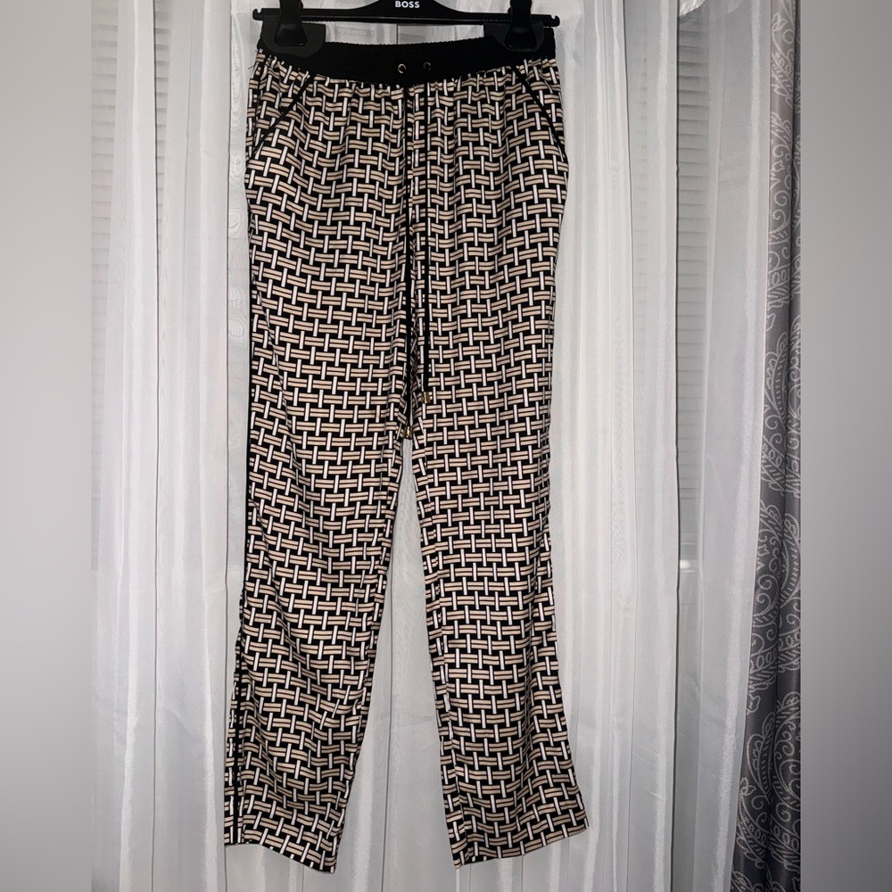 Vince Camino geometric trousers